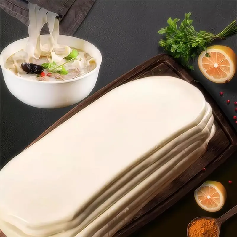 Traditional Chinese Special Food - Pulled Noodles (Noodle Dough)