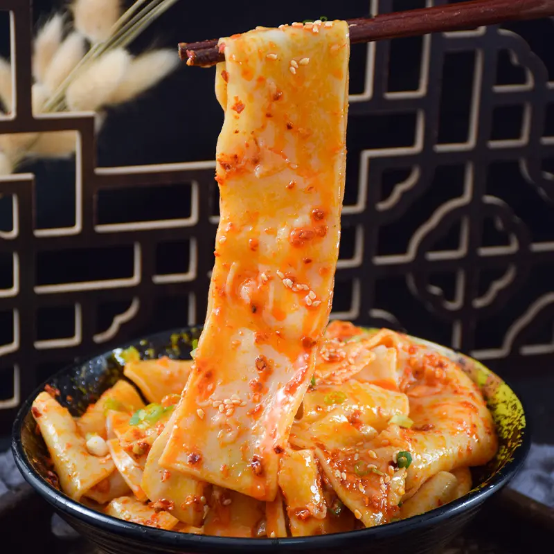 Traditional Chinese Special Food - Pulled Noodles (Finished Product)